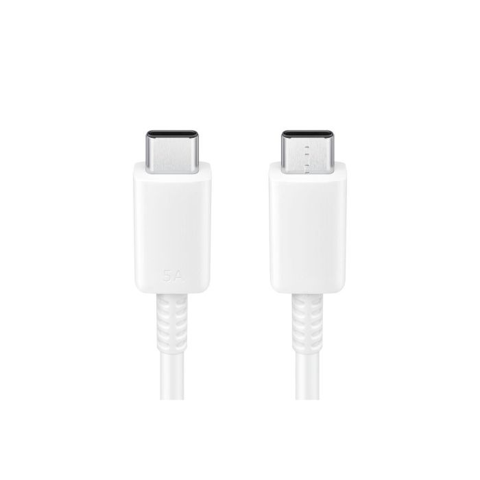 Samsung EP-DN975BWEGWW Cable USB-C a USB-C 5A 1M Blanco 1 Samsung EP-DN975BWEGWW Cable USB-C a USB-C 5A 1M Blanco 1