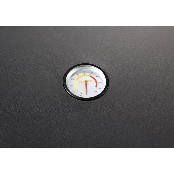 Cozze Horno de pizza a gas 90426 - Giratorio con termómetro y puerta integrados 4