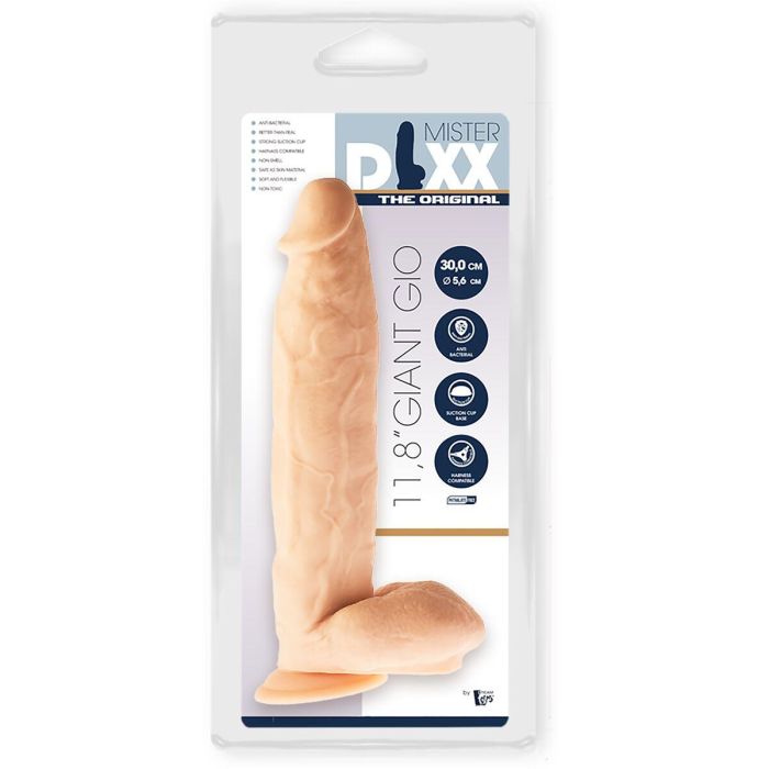 Vibrador realista Dream Toys Mr Dixx PVC Ø 5,6 cm 1