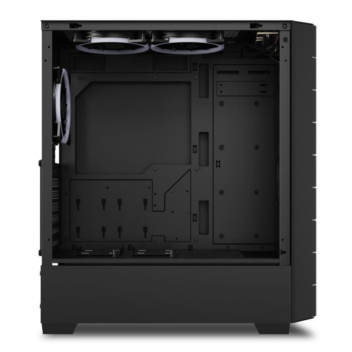 Sharkoon RGB HEX Caja de PC Gaming con Panel de Cristal Templado y RGB Direccionable en Negro 4