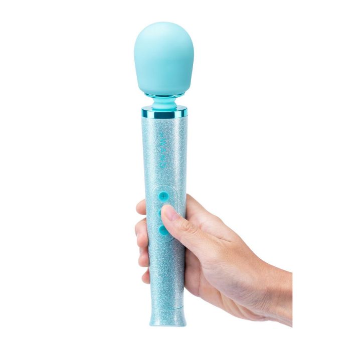Vibrador Le Wand All That Glimmers Set Azul Pastel 18 Vibrador Le Wand All That Glimmers Set Azul Pastel 18