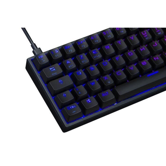 Teclado para juegos - The G-Lab - KEYZ TITAN - Mecánico (interruptor rojo) - Con cable - RGB - Negro 3 Teclado para juegos - The G-Lab - KEYZ TITAN - Mecánico (interruptor rojo) - Con cable - RGB - Negro 3