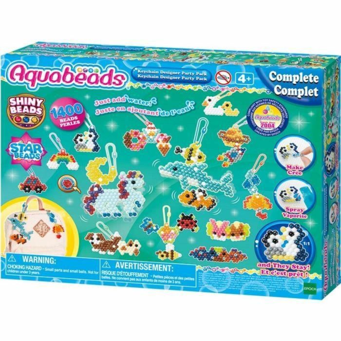 Caja de creación - AQUABEADS 35025 - Mis llaveros y colgantes 4