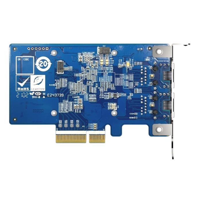QNAP QXG-10G2T-X710 Adaptador de Red PCIe 3.0 x4 10G 2 QNAP QXG-10G2T-X710 Adaptador de Red PCIe 3.0 x4 10G 2