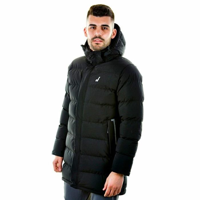 Abrigo para Hombre Joluvi Heat Oslo Negro 1 Abrigo para Hombre Joluvi Heat Oslo Negro 1