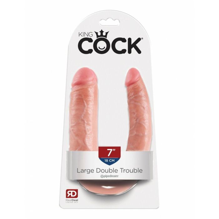 Consolador de Doble Penetración Pipedream King Cock 4 Consolador de Doble Penetración Pipedream King Cock 4