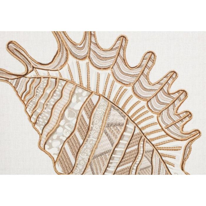 Cuadro Mediterraneo DKD Home Decor Beige Marron 3.5 x 30 x 30 cm (4 Unidades) 1