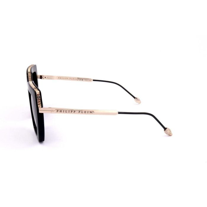 Gafas de Sol Mujer PHILIPP PLEIN SPP097S SHINY DARK BLACK 1 Gafas de Sol Mujer PHILIPP PLEIN SPP097S SHINY DARK BLACK 1