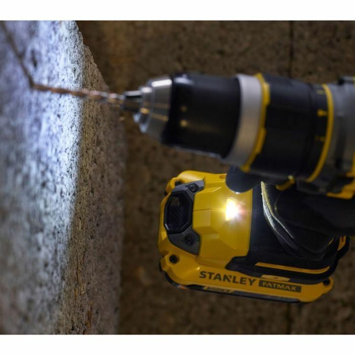 Stanley - Taladro atornillador de impacto V20 80 Nm BRUSHLESS - Litio 18V - 2 baterías 4A - SFMCD721M2K-QW 3