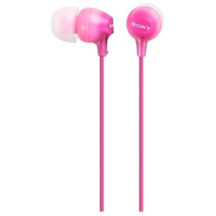 Auriculares con Micrófono Sony MDREX15LPPI.AE Rosa Rosado 0 Auriculares con Micrófono Sony MDREX15LPPI.AE Rosa Rosado 0