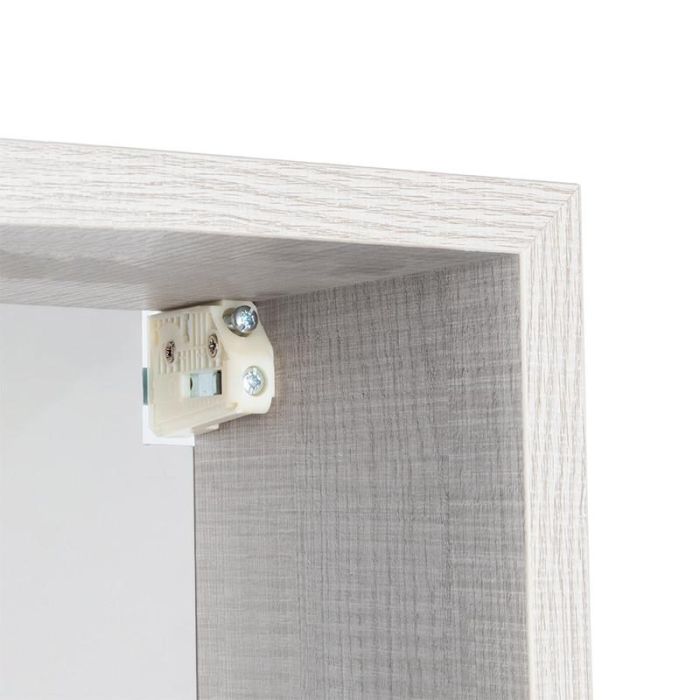 CAMAR 806 Colgador de Armario Resistente, Fabricado en Nylon Blanco, con Logo a la Derecha, Capacidad de Carga de Hasta 50 Kgs. 2