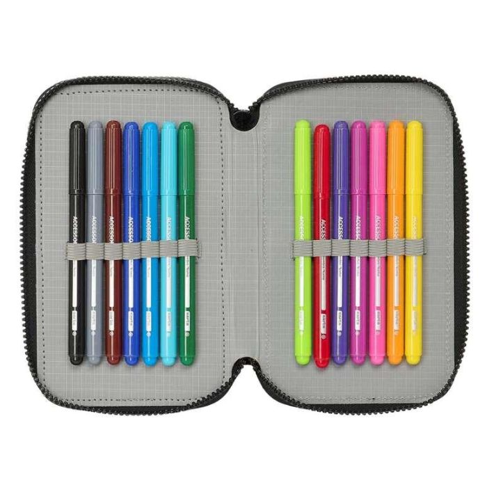 Plumier Escolar Safta Triple 36 Piezas Tortugas Ninja 195x125x55 mm 9 Plumier Escolar Safta Triple 36 Piezas Tortugas Ninja 195x125x55 mm 9