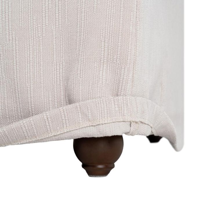 Sofá 2 Plazas Crema Tejido 181 X 103 X 72 cm