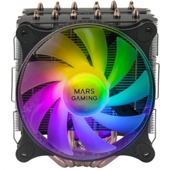 Mars Gaming MCPU-XT Disipador CPU ARGB Doble Torre TDP 300W Ventilador 12cm Compatible Intel AMD 2