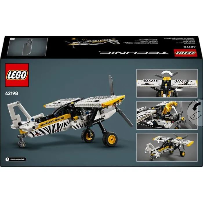 Lego 42198 Bush Plane - Juego de construcción para niños de 8 años 5