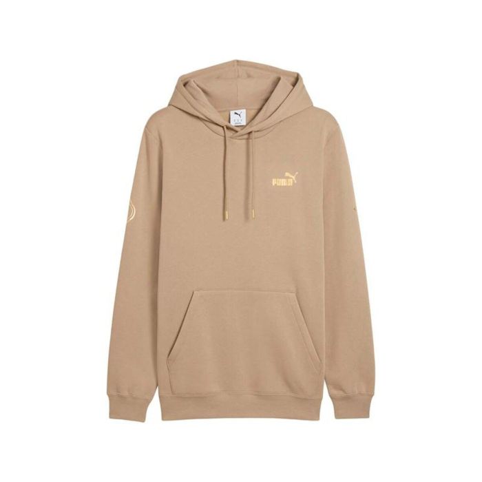 Sudadera con Capucha Hombre Puma Maximal Metallic Beige 0 Sudadera con Capucha Hombre Puma Maximal Metallic Beige 0