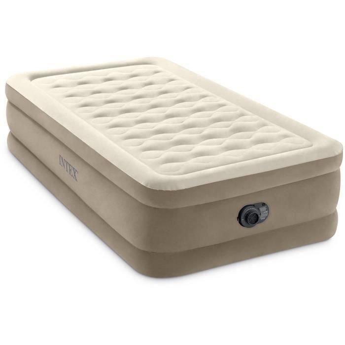 Cama de invitados eléctrica INTEX Ultra Plush - 1 persona 64426ND