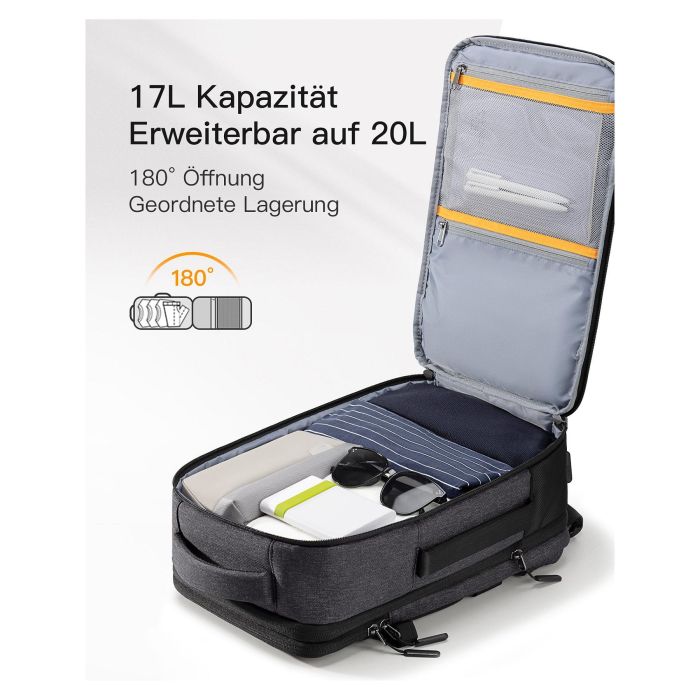 inateck Notebook-Rucksack 14" BP03006-14 black 4 inateck Notebook-Rucksack 14" BP03006-14 black 4