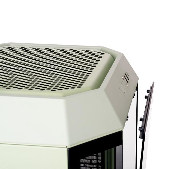 Thermaltake The Tower 250 Mini Tower para PC con Pantalla LCD de 3.9 pulgadas, Ventiladores 120mm Preinstalados - Matcha Green 5 Thermaltake The Tower 250 Mini Tower para PC con Pantalla LCD de 3.9 pulgadas, Ventiladores 120mm Preinstalados - Matcha Green 5