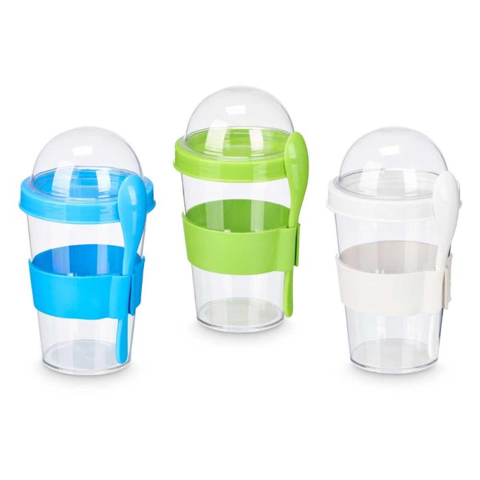 Vaso Cuchara Tapa 400Ml Surtidos Col Leknes 9X16CM (24 Unidades) 1 Vaso Cuchara Tapa 400Ml Surtidos Col Leknes 9X16CM (24 Unidades) 1