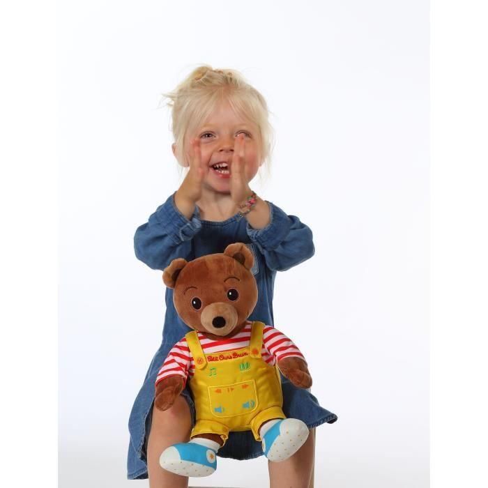 Gipsy Toys GIP3268060563041 Peluche Musical Parlante Osito Pardo Cuentacuentos 28 cm Marrón Amarillo Rojo 4 Gipsy Toys GIP3268060563041 Peluche Musical Parlante Osito Pardo Cuentacuentos 28 cm Marrón Amarillo Rojo 4