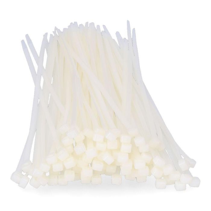 Edm Bridas nylon natural 4,8 x 300 mm, alta calidad, resistencia -40°C~85°C, bolsa 100 unid. 2 Edm Bridas nylon natural 4,8 x 300 mm, alta calidad, resistencia -40°C~85°C, bolsa 100 unid. 2