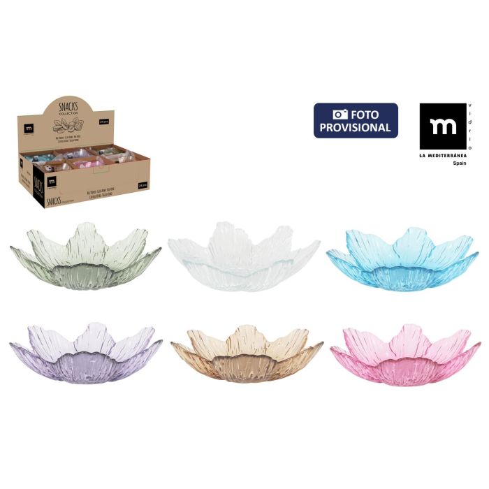 La Mediterranea Bol de Snacks Redondo Crocus de Colores, 15 cm de diámetro x 4.2 cm de alto (48 Unidades) La Mediterranea Bol de Snacks Redondo Crocus de Colores, 15 cm de diámetro x 4.2 cm de alto (48 Unidades)