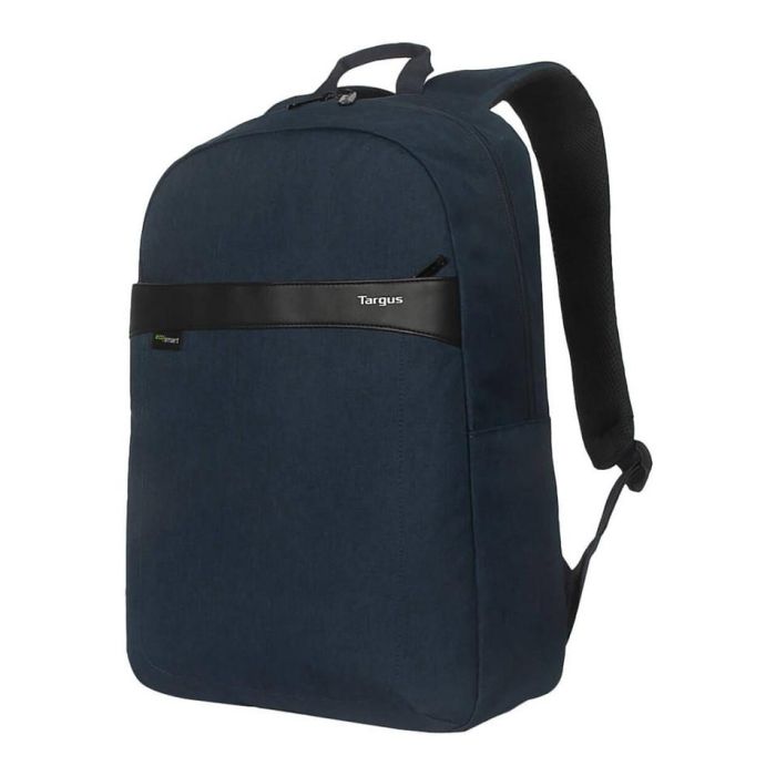 Targus Mochila GeoLite EcoSmart Essential para portátil de 15.6'' (39.62cm), Azul, Unisex, Compartimento para portátil, Resistente al agua