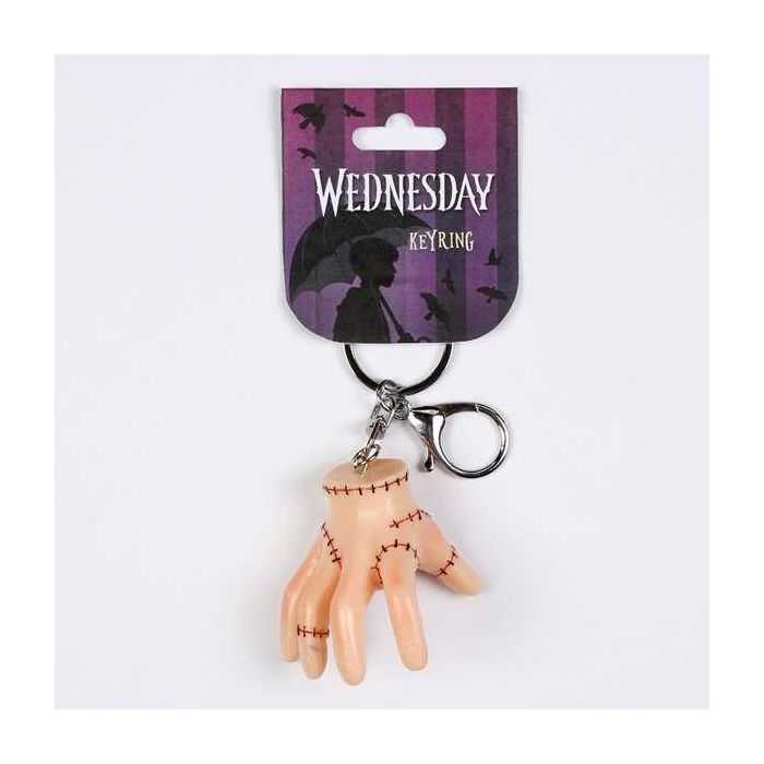 Karactermania Llavero Miércoles 3D de Plástico ABS, Hueso, 5x4.5x6 cm 3