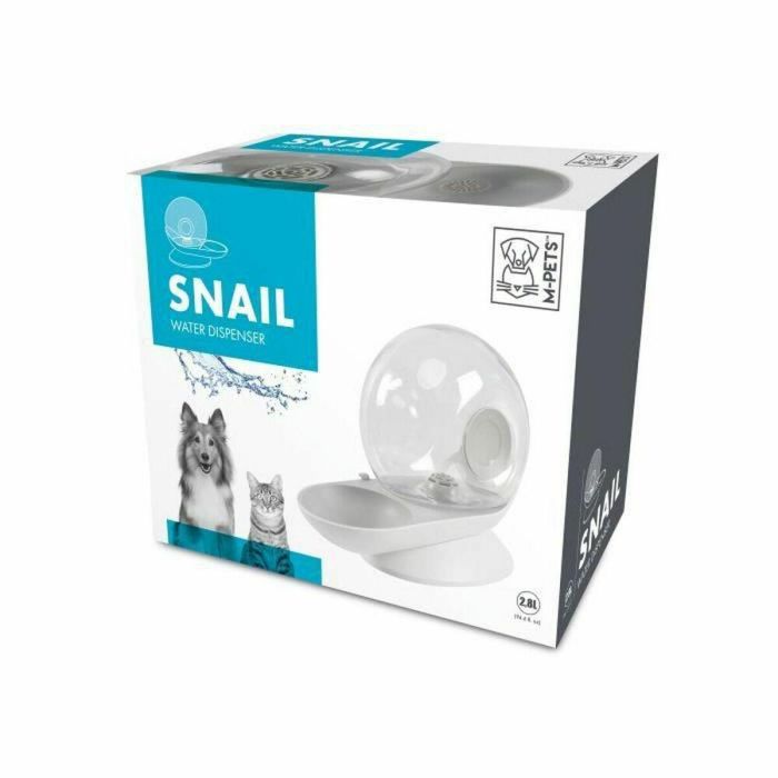 Dispensador de agua CARACOL con filtro - 2800 ml - Blanco, Gris y Transparente 1 Dispensador de agua CARACOL con filtro - 2800 ml - Blanco, Gris y Transparente 1