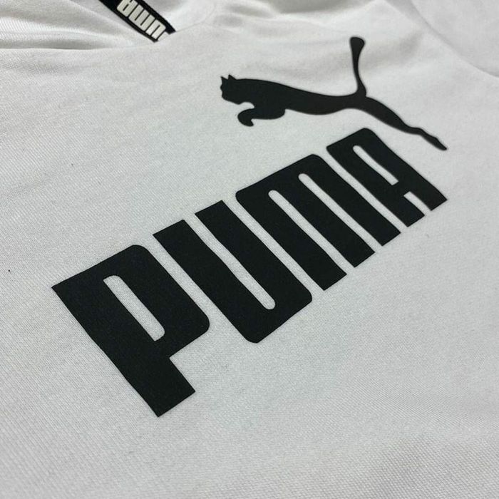 Sudadera con Capucha Mujer Puma Power Blanco 2