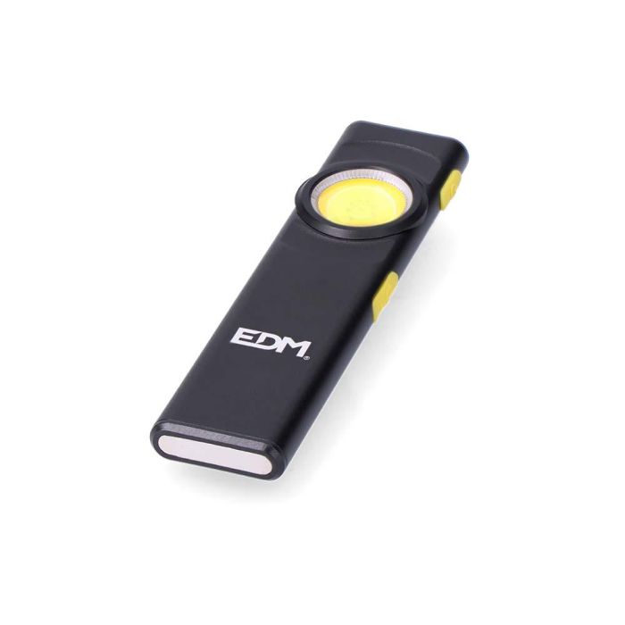 Edm Linterna Ultra Slim LED, 8 Modos de Luz, IP44, Aluminio, 25 x 16 x 102 mm 2 Edm Linterna Ultra Slim LED, 8 Modos de Luz, IP44, Aluminio, 25 x 16 x 102 mm 2