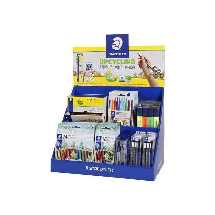 Expositor Staedtler Sobremesa Vac Surtido 67 Unidades 8X 185 C12 8X 185 C24 5X 364-S Wp4P 6X 326 C10 10X 308 S1 Wp3 1X 120Hbca1 P 5X 550 60 24X 120-2 De Regalo