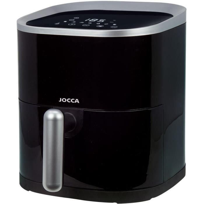 Freidora sin aceite - JOCCA - 2219p - 4L - 1400 W - Digital - 26 x 35 x 29 cm - Negra 1 Freidora sin aceite - JOCCA - 2219p - 4L - 1400 W - Digital - 26 x 35 x 29 cm - Negra 1
