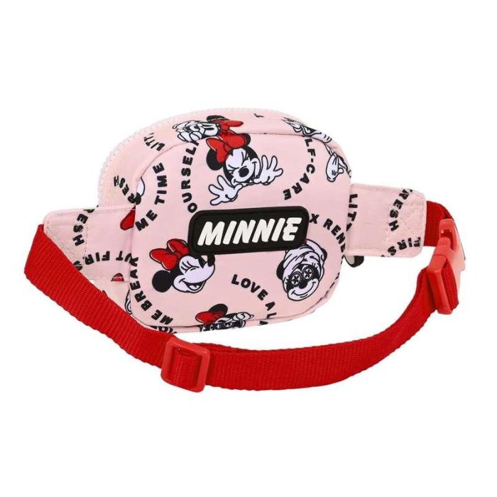 Riñonera Minnie Mouse Me time 14 x 11 x 4 cm Rosa 1 Riñonera Minnie Mouse Me time 14 x 11 x 4 cm Rosa 1