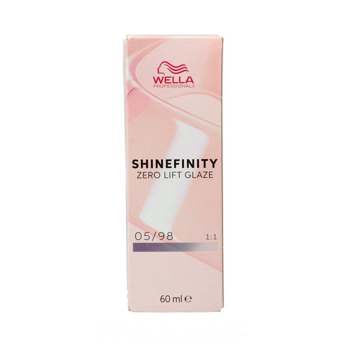 Wella Tinte Semipermanente Shinefinity 05/98 60ml - Ultrabrillante, Efecto Esmaltado, Sin Dañar, Sin Amoníaco, Larga Duración