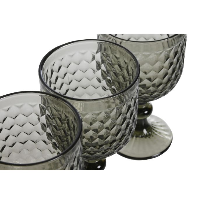 DKD Home Decor Copa Basicos Gris Cristal Set de 6 piezas 8.7 x 17 x 8.7 cm 2 DKD Home Decor Copa Basicos Gris Cristal Set de 6 piezas 8.7 x 17 x 8.7 cm 2