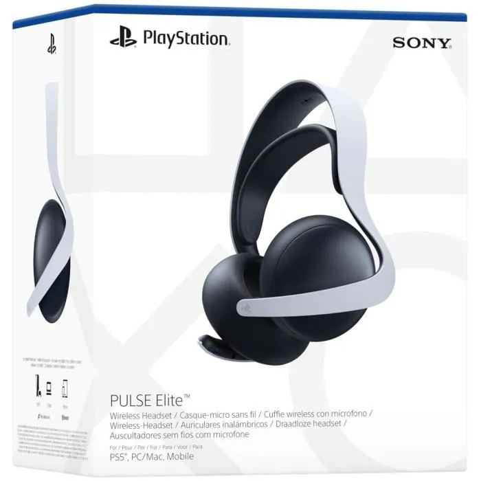 Sony PS5PULSEELITEV2 Auriculares Inalámbricos PULSE Elite para PlayStation 5 4
