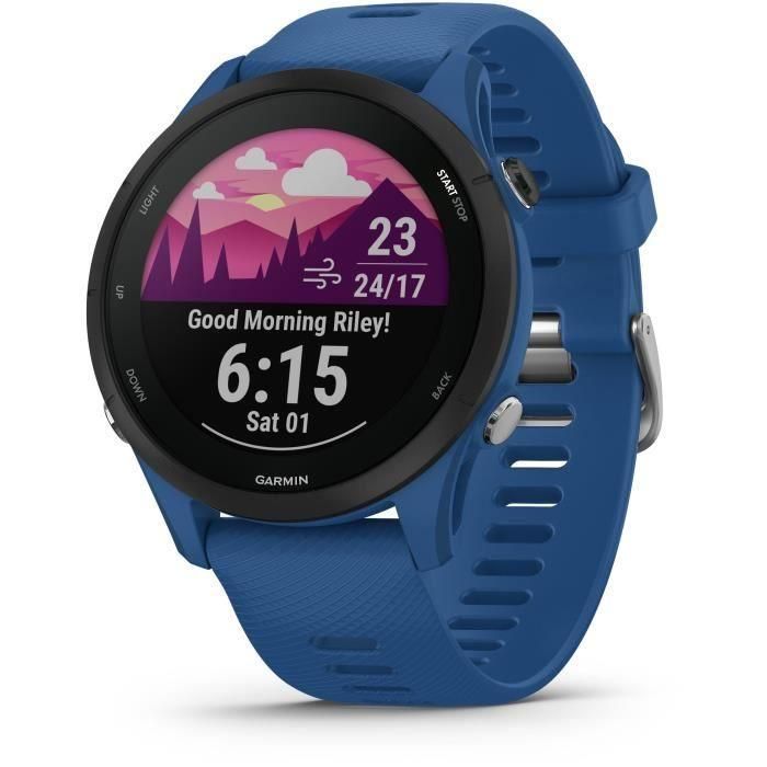 Reloj Sport Connected - Garmin - Forerunner 255 - Azul