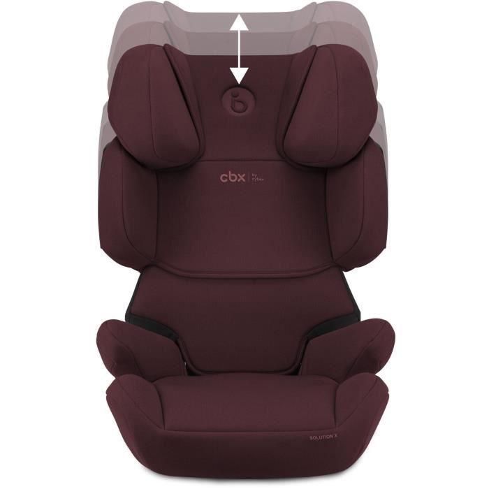 Silla de coche CYBEX Solution X i-Fix - De 3 a 12 años - Rumba Red 1