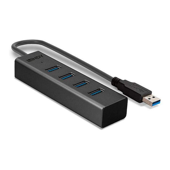 Lindy Hub USB 3.0 de 4 Puertos SuperSpeed 5Gbps 2