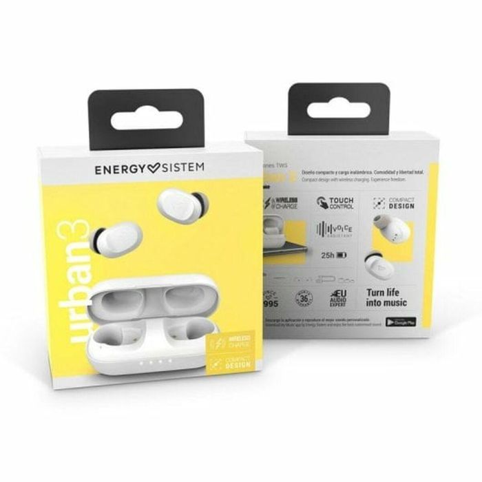 Auriculares in Ear Bluetooth Energy Sistem Blanco 3