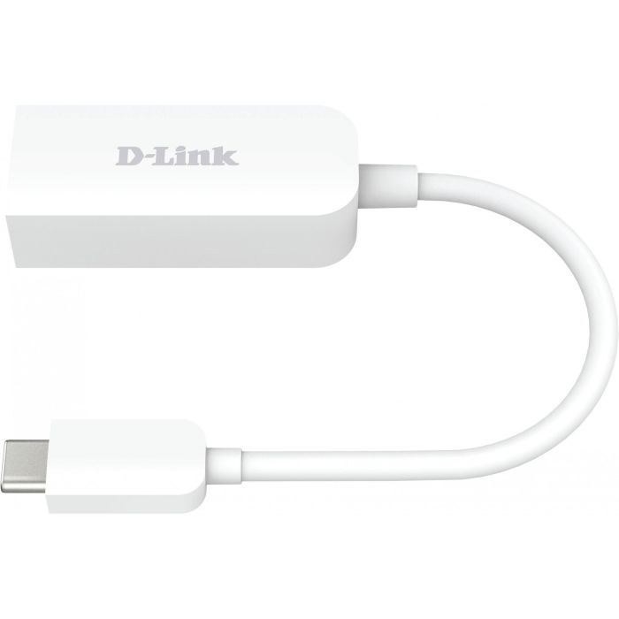 D-Link DUB-E250 - Adaptador Ethernet USB-C 2.5G para Portátil/PC, Conectividad Multi-Gigabit, Instalación Automática