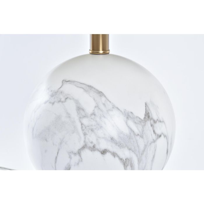 Lampara Sobremesa Moderno DKD Home Decor Blanco Dorado 36 x 52 x 36 cm 2 Lampara Sobremesa Moderno DKD Home Decor Blanco Dorado 36 x 52 x 36 cm 2