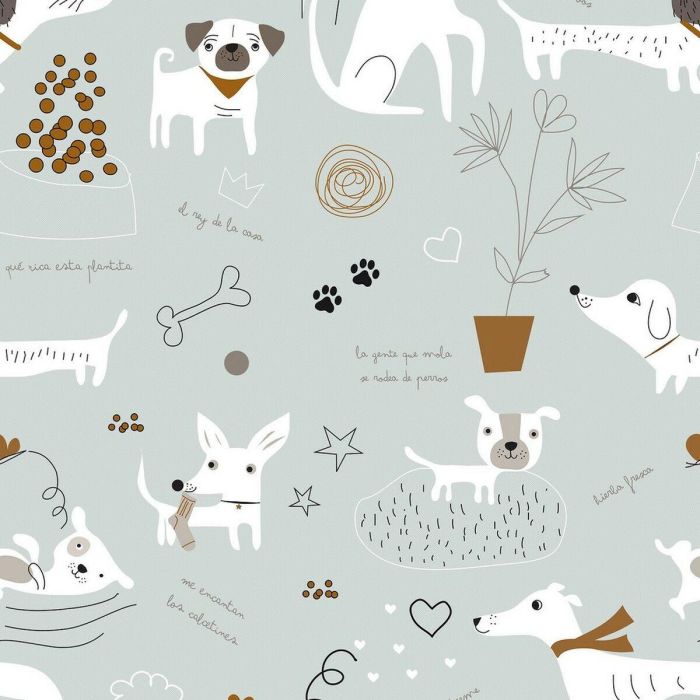 Funda Nórdica Panzup Dogs Cama de 150/160 (240 x 220 cm) 4 Funda Nórdica Panzup Dogs Cama de 150/160 (240 x 220 cm) 4