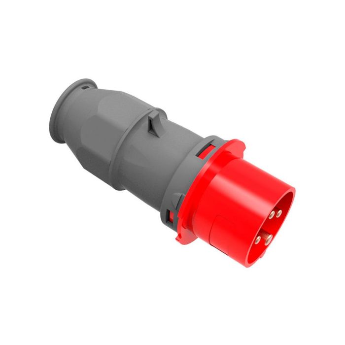 Solera Clavija CETAC 3P+T Roja 16A 400V IP44 PVC Blanco/Rojo 0 Solera Clavija CETAC 3P+T Roja 16A 400V IP44 PVC Blanco/Rojo 0