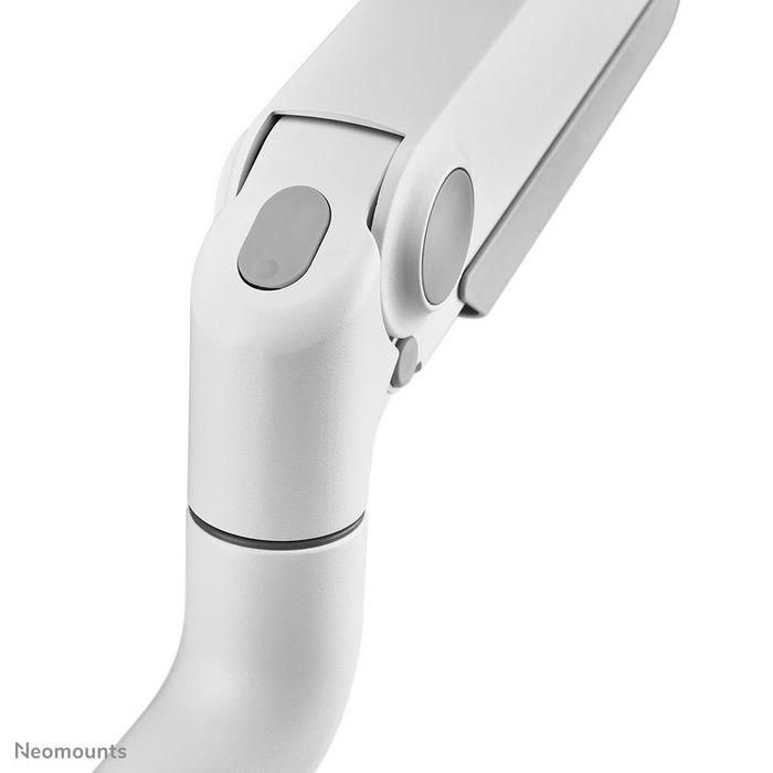 Neomounts Brazo de monitor DS75S-950WH2 para pantallas de 17-32", soporte de escritorio con resorte de gas, capacidad 8kg, blanco, 2 pantallas 13