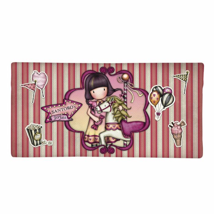 Estuche Escolar Gorjuss Carousel Salmón (22 x 11 x 1.5 cm) 1 Estuche Escolar Gorjuss Carousel Salmón (22 x 11 x 1.5 cm) 1