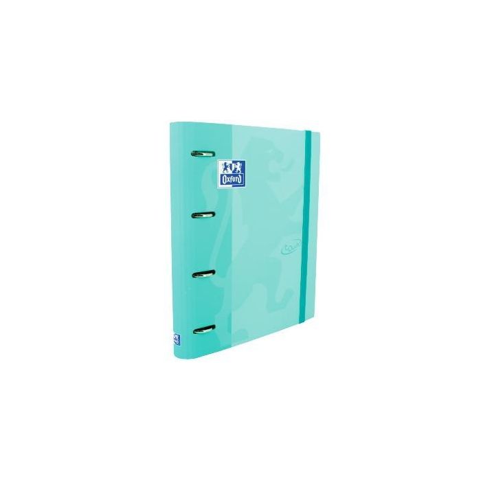 Oxford Carpeta Anillas 4x35 mmtouch Europeanbinder C-Recambio 100H A4+ 5x5 T-Estradura Ice Mint Pastel Oxford Carpeta Anillas 4x35 mmtouch Europeanbinder C-Recambio 100H A4+ 5x5 T-Estradura Ice Mint Pastel