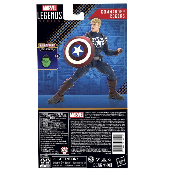 Figura Comandante Rogers Marvel Legends F3685 Hasbro 5 Figura Comandante Rogers Marvel Legends F3685 Hasbro 5